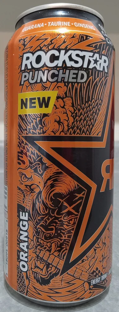 Orange Energy Drink