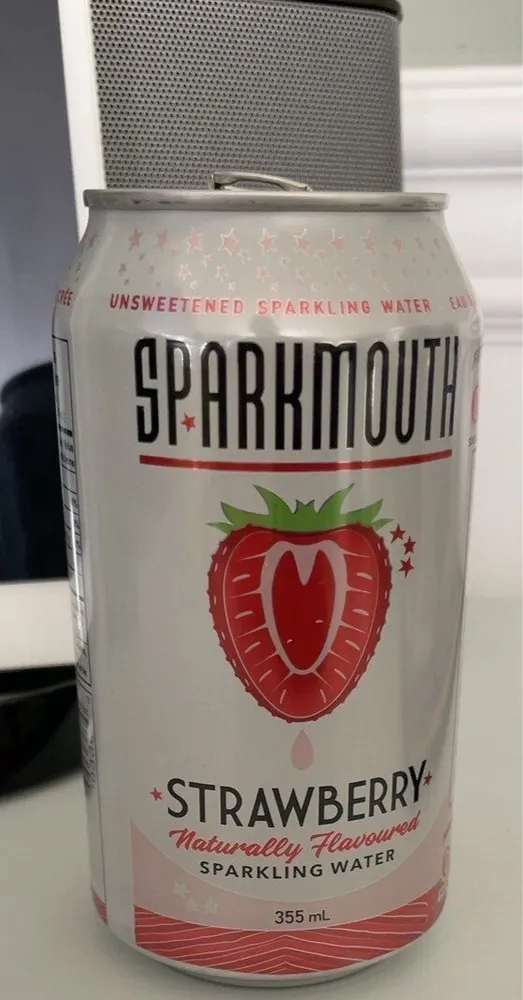 Strawberry Naturally Flavoured Sparkling Water