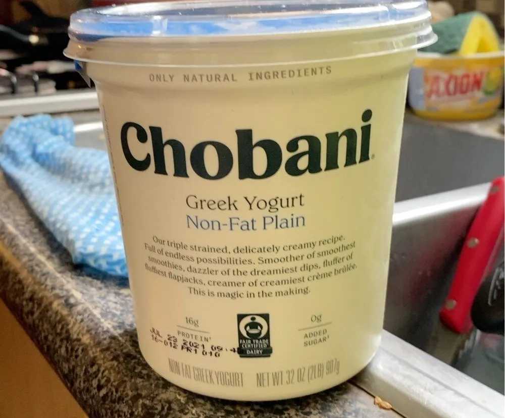 Yogurt Chobani estilo griego