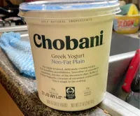Yogurt Chobani estilo griego