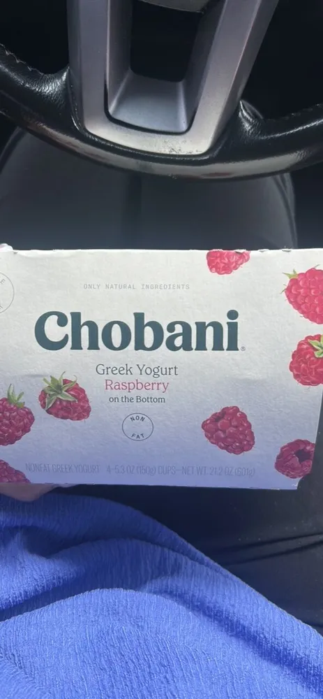 Greek Yogurt Raspberry on the Bottom