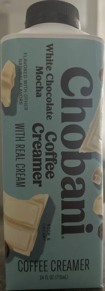 White Chocolate Mocha Coffee Creamer