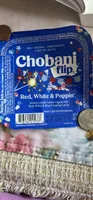 Red, White & Poppin’ Lemon Lowfat Greek Yogurt with Red, White & Blue Popping Candy