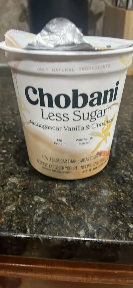 Madagascar Vanilla & Cinnamon Reduced Fat Greek Yogurt