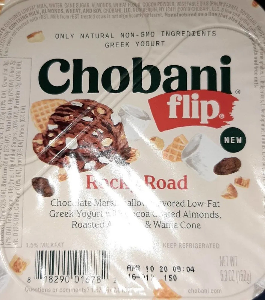 Rocky Road Flip Yogurt