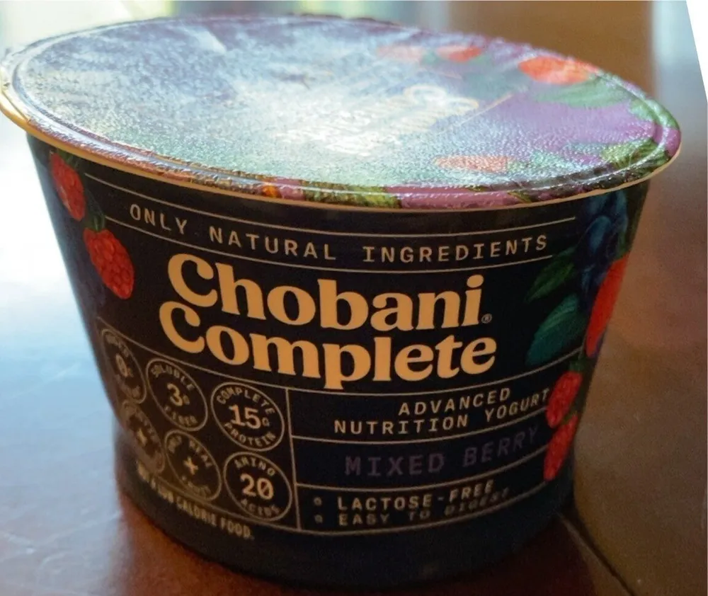 Chobani Complete Mixed Berry Yogurt