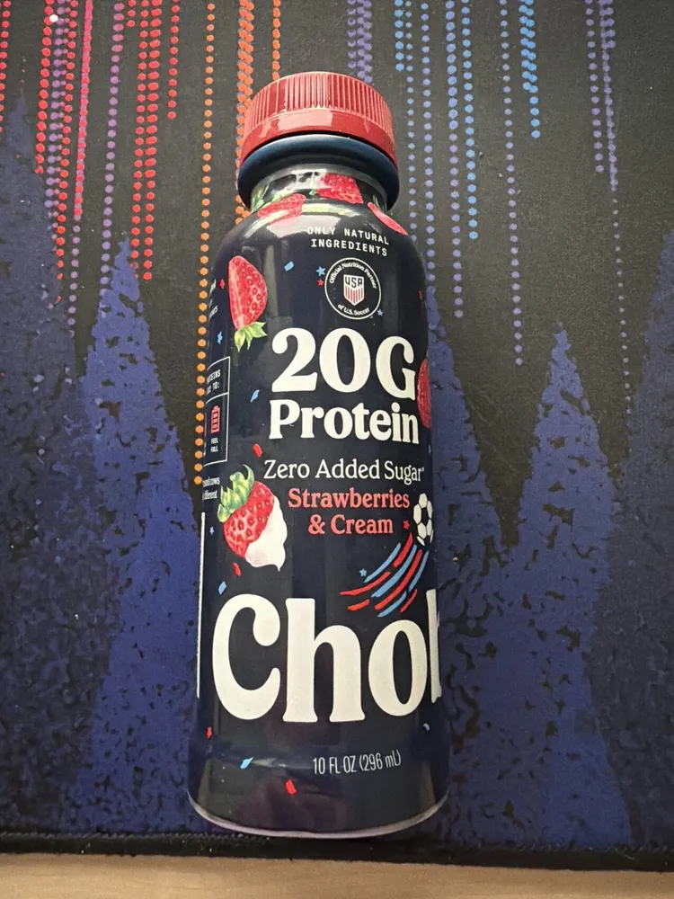 Strawberries & Cream Protein Drink