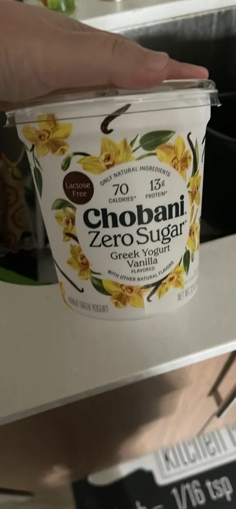 Greek Yogurt Vanilla Flavored