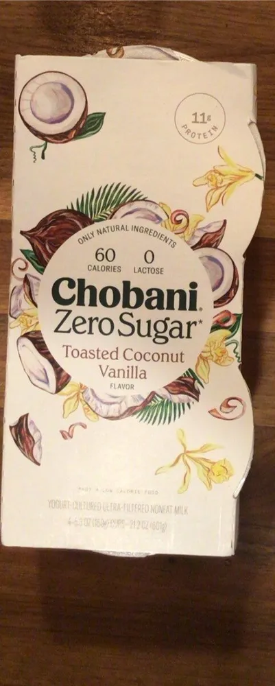 Zero Sugar Toasted Coconut Vanilla