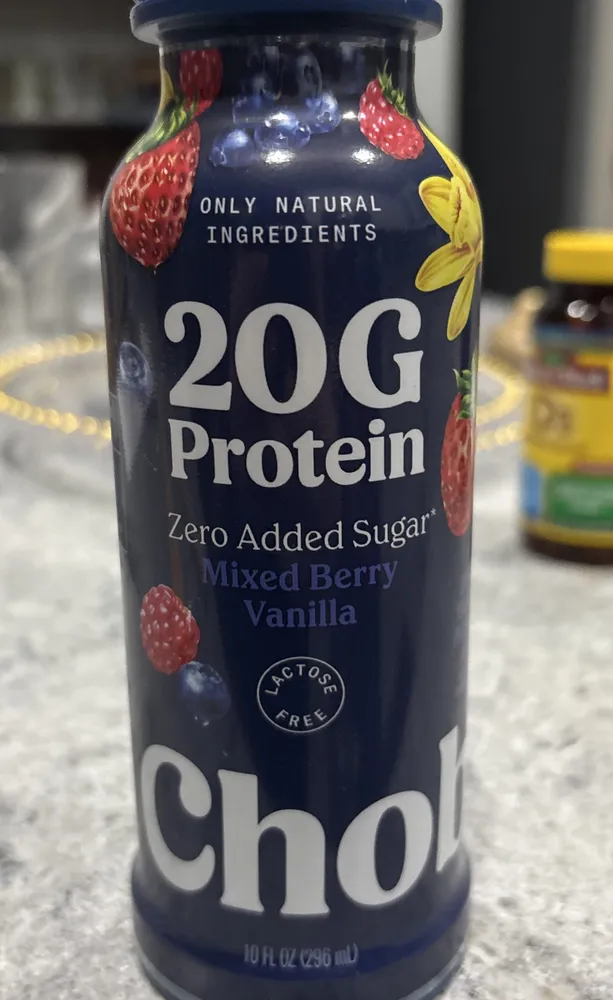 Mixed Berry Vanilla Protein Drink