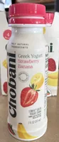 Strawberry banana Greek yogurt