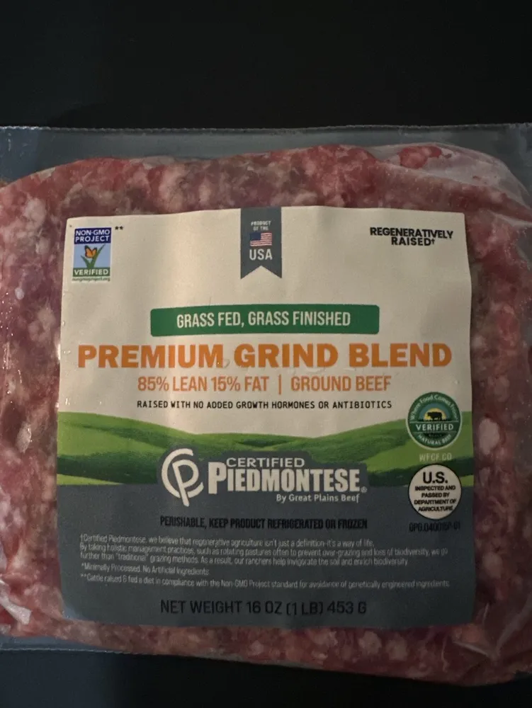 85% Grass Fed Ground Beef