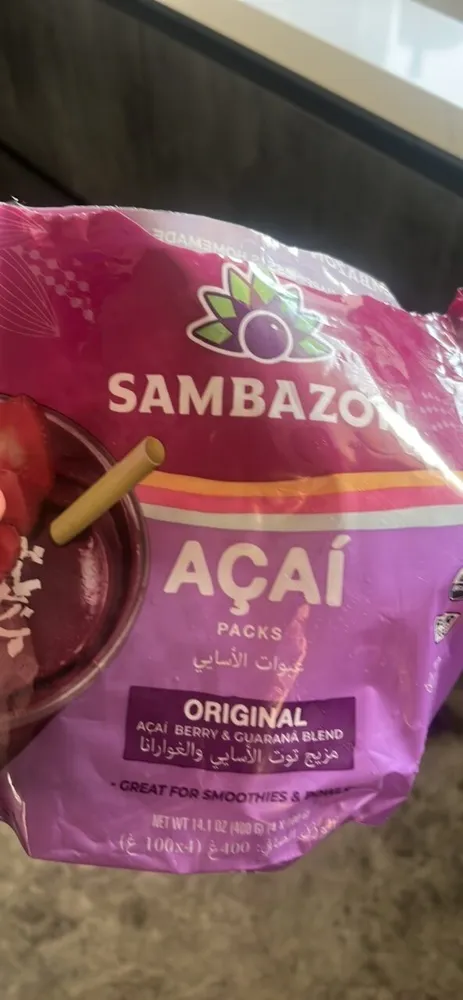 Açaí Packs Original Açaí Berry & Guaraná Blend