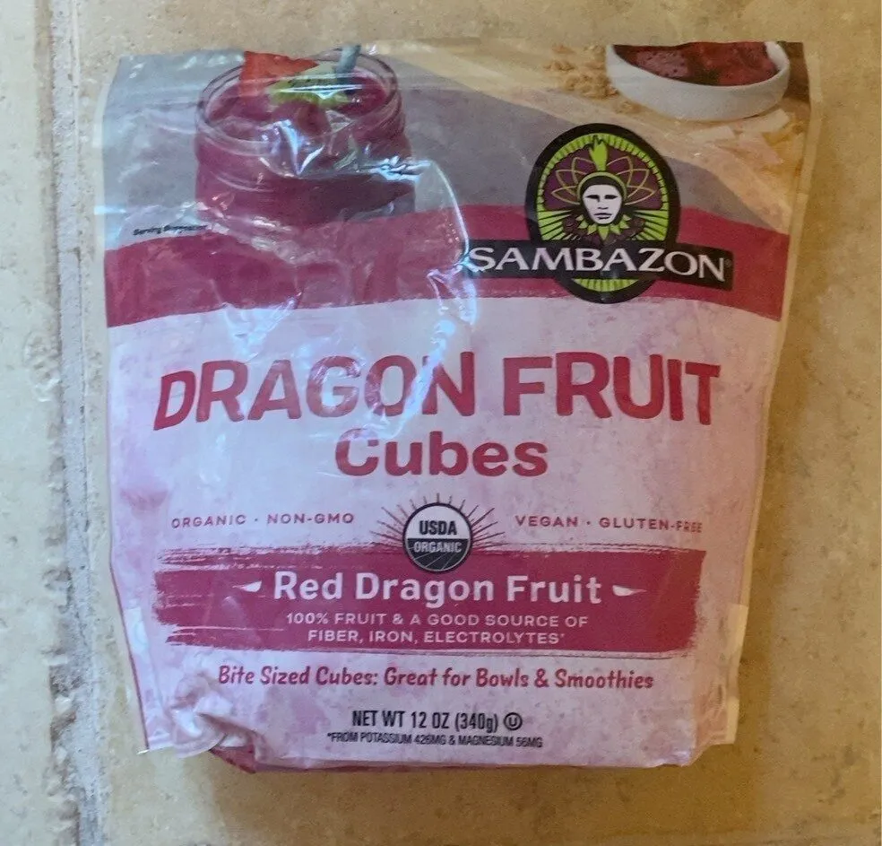 Dragon Fruit Cubes