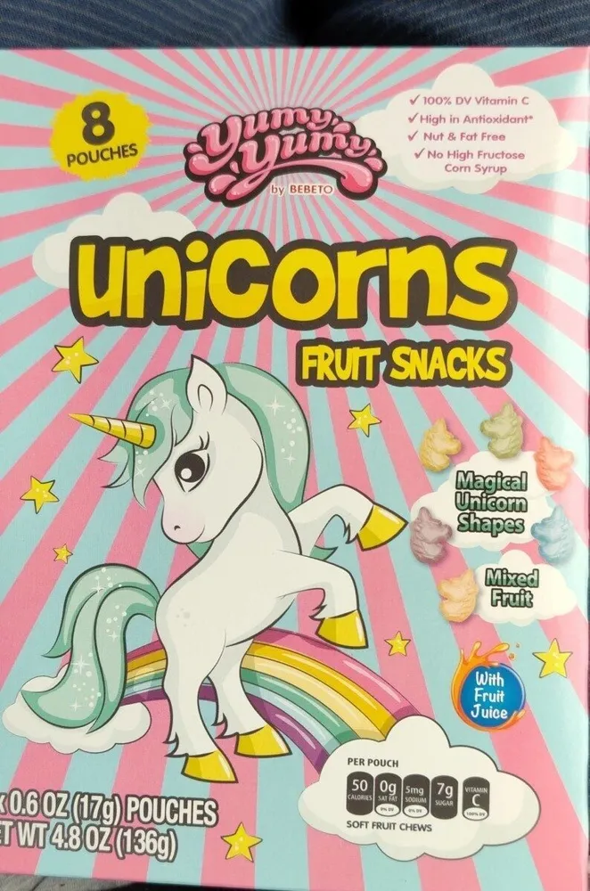 Unicorns Fruit Snack