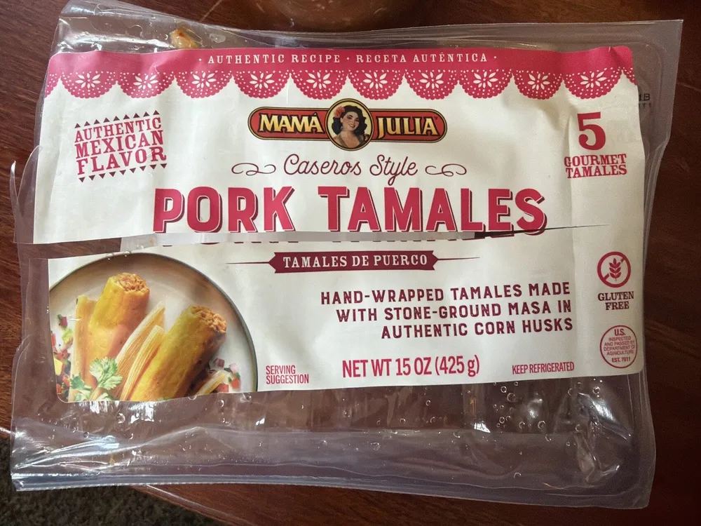 Caseros Style Pork Tamales