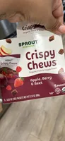 Toddler red fruit beet & berry crispy chews