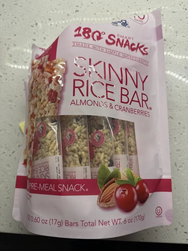 Skinny rice bar