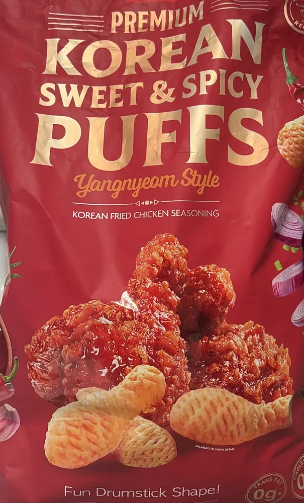Korean sweet & spicy puffs