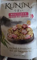 Multiseed Rice Crackers