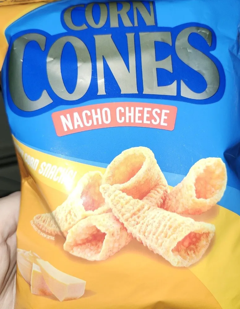 Corn Cones Nacho Cheese