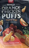 Premium orange chicken puffs