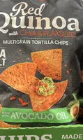 Red Quinoa with Chia & Flaxseed Multigrain Tortilla Chips Sea Salt