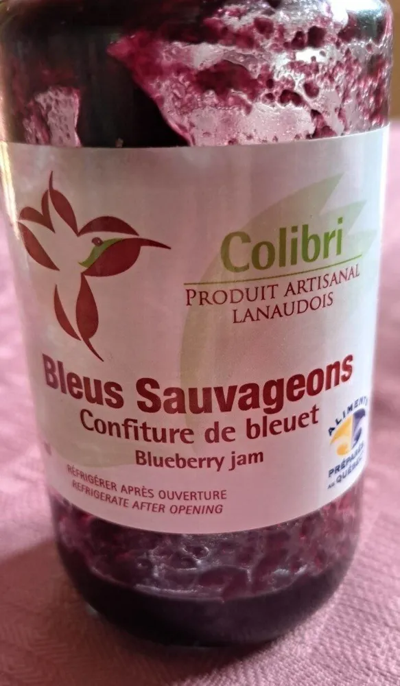 Bleus sauvage confiture