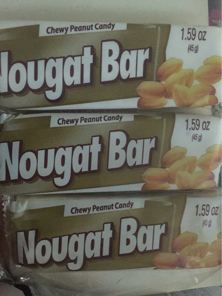 Real Peanuts Nougat Bar