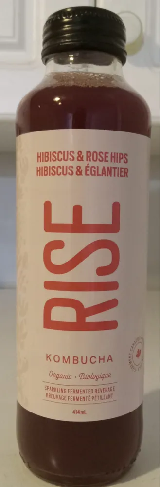 Organic Hibiscus & Rose Hips Kombucha