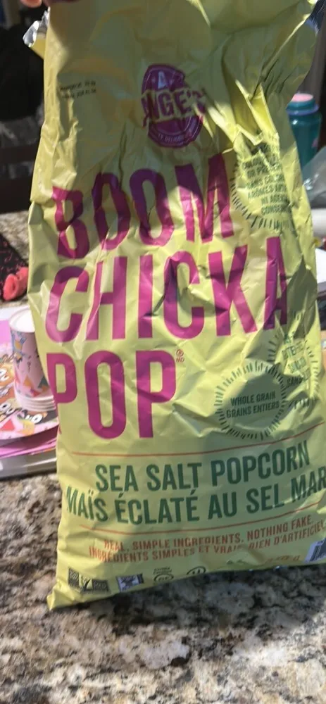Sea Salt Popcorn