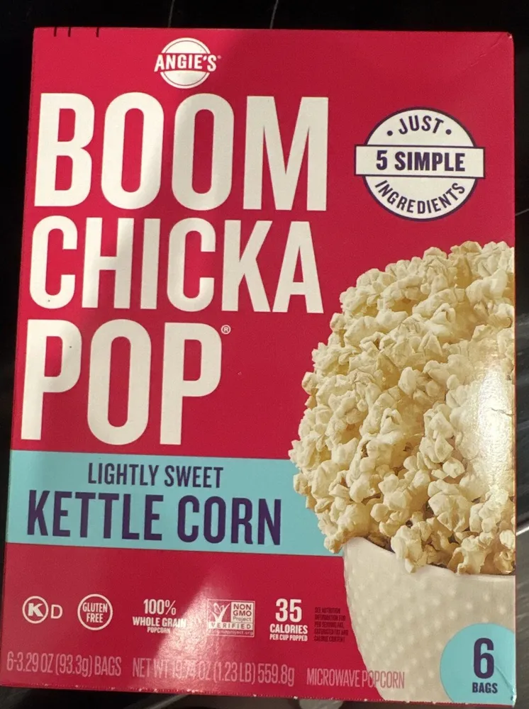 BOOM CHICKA POP LIGHTLY SWEET KETTLE CORN