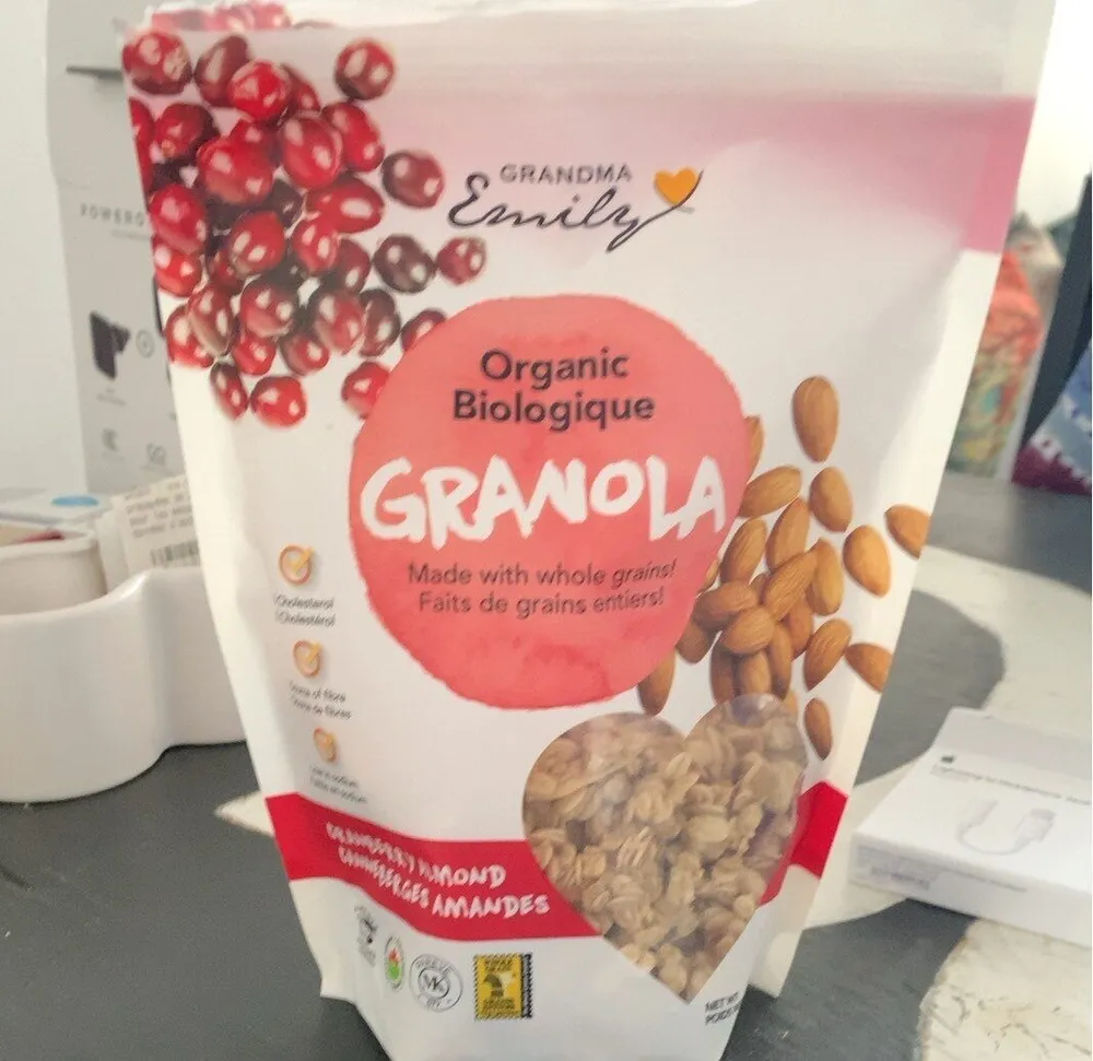 Organic Cranberry Almond Granola