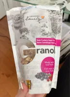 Raisin cranberry super crunch granola