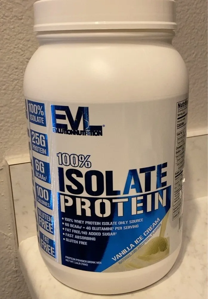 Protein Powder Drink Mix Vanilla Ice Cream