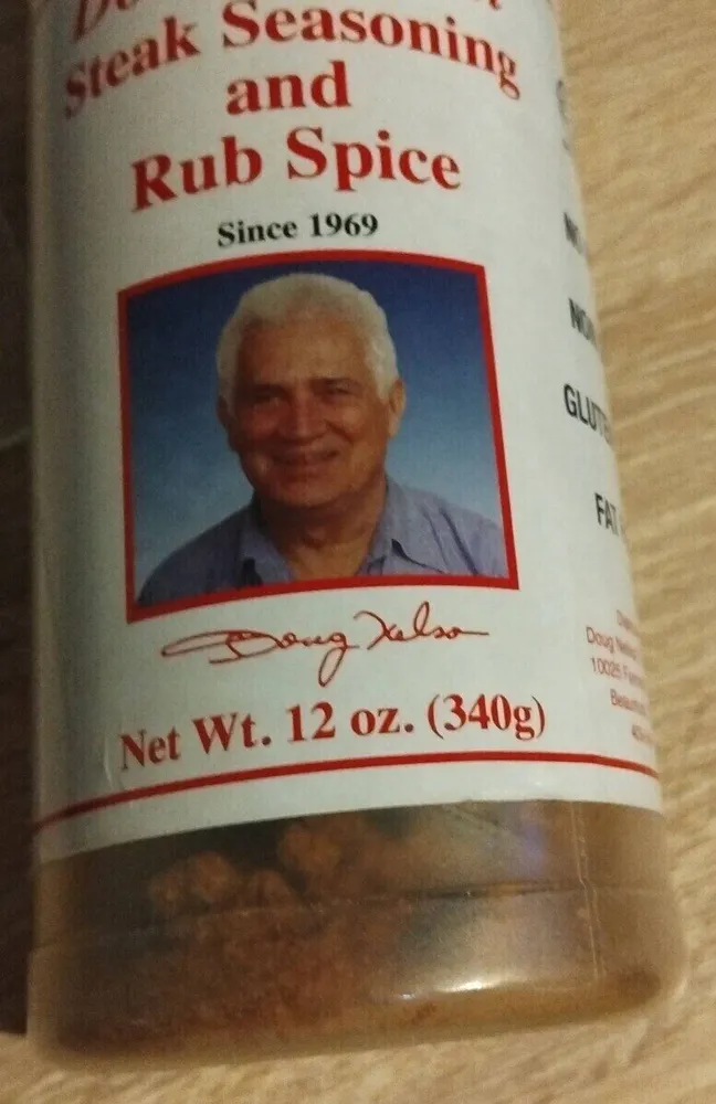 Doug Nelson steak seasoning and rub spice
