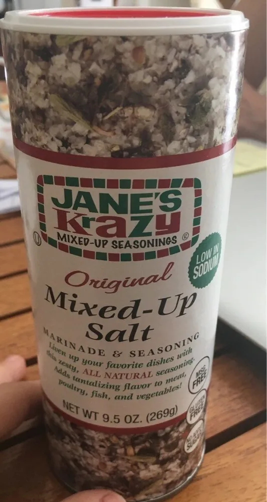 Mixed-up salt marinade & seasoning