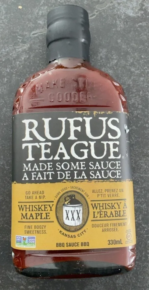 Bbq sauce whisky a l'erable