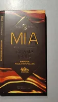 MIA Ghana gold smooth milk chocolate