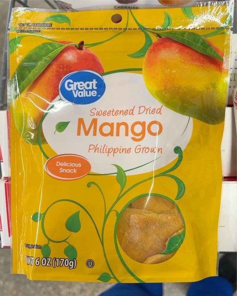 Great Value Sweetened Dried Mango