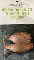 Organic dry shallots