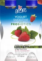 Drinkable yogurt smoothie with probiotics of