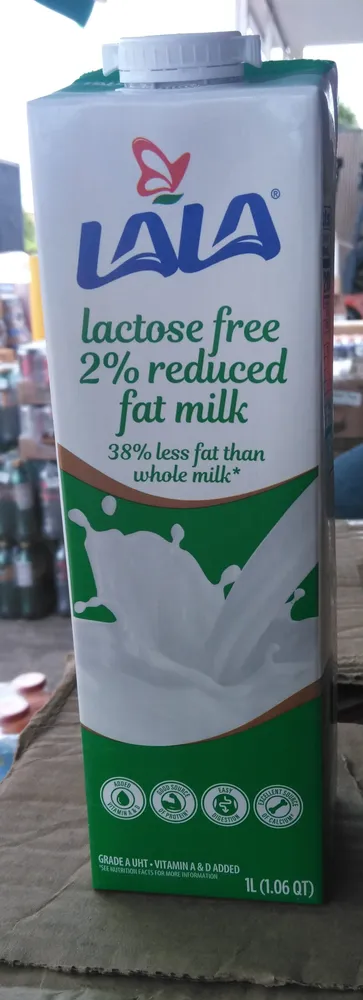 2% Reduced Fat Milk