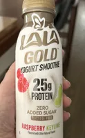Gold yogurt smoothie
