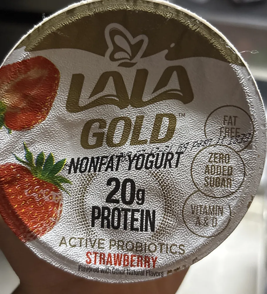 Gold Flavor Yogurt- Strawberry