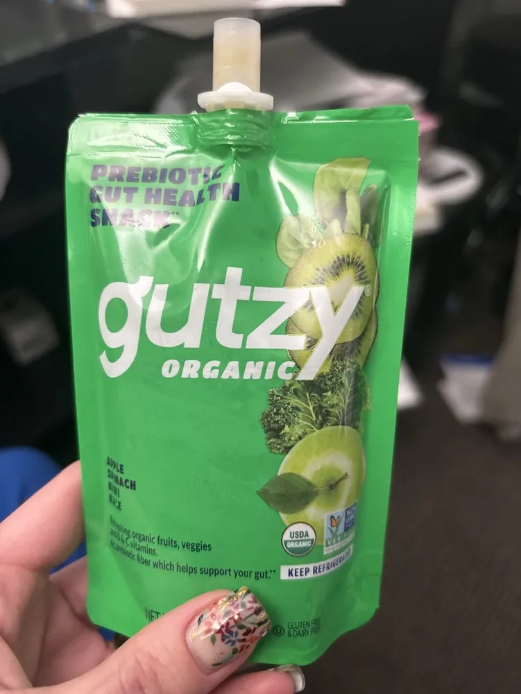 gutzy Organic Apple Spinach Kiwi Kale