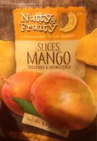 Slices mango