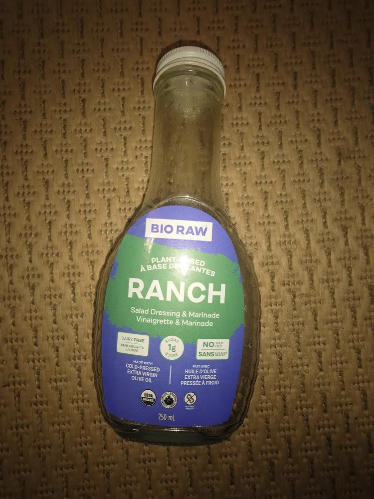 Plant-Based Salad Dressing & Marinade - Ranch