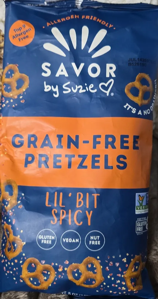 Grain-Free Pretzels Lil' Bit Spicy