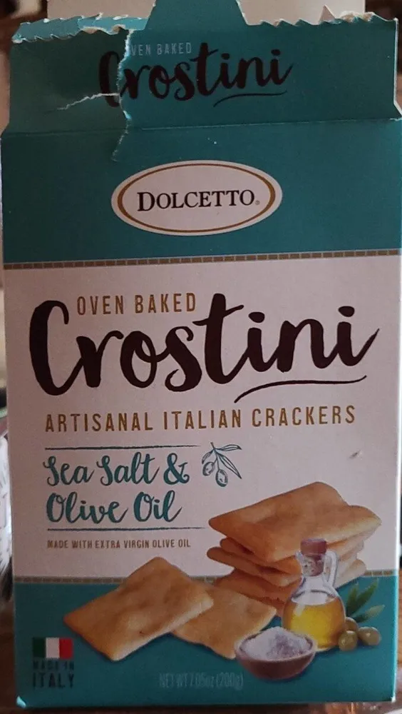 Oven baked Crostini